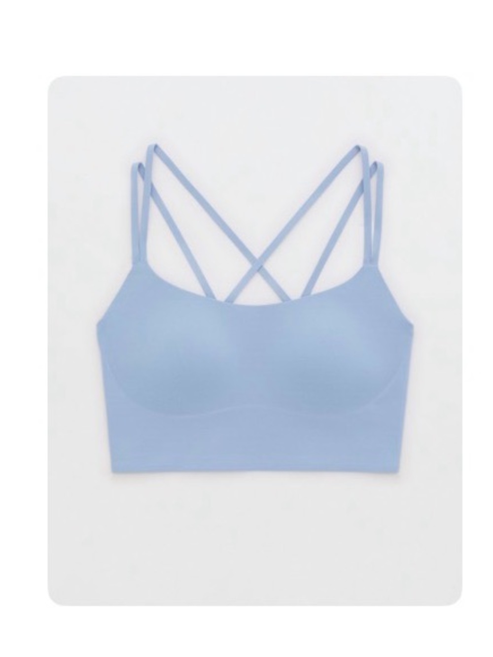 OFFLINE By Aerie Real Me Hold Up!
Strappy Sports Bra